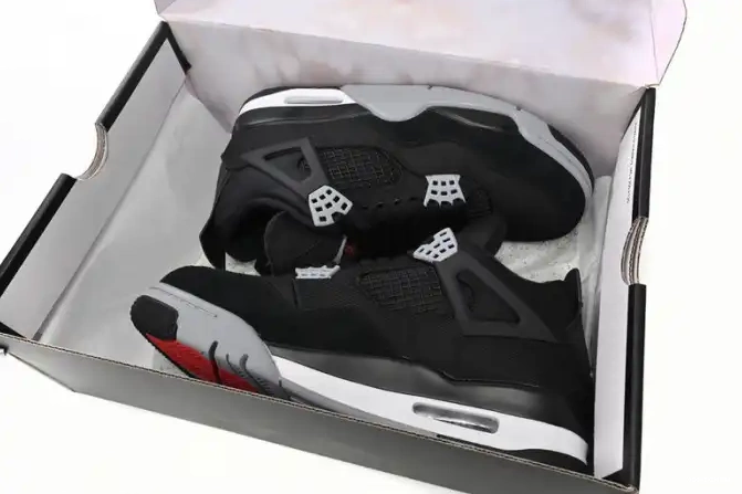 Reps TBkick Air Black 4 Jordan Canvas DH7138-006 0623
